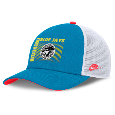 Toronto Blue Jays Neon 90s Rise Men's Nike Dri-FIT MLB Trucker
